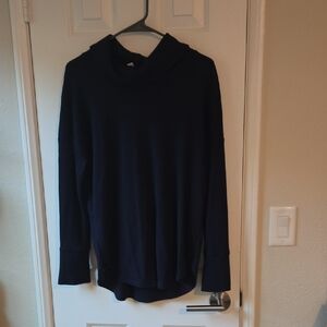 Lularoe  Navy Aubrey Cowl Neck Sweater- XL